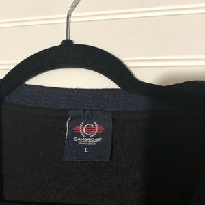 Men’s  Navy striped Cardigan